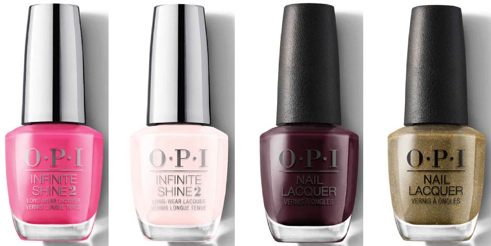Ultimate List of Awesome Nail Polish Colors That Go Together. 128 Girl without limits Pretty pink perseveres Yes My Condor Can do Glitzerland https://nailhow.com/the-full-list-of-opi-nail-polish-combos/