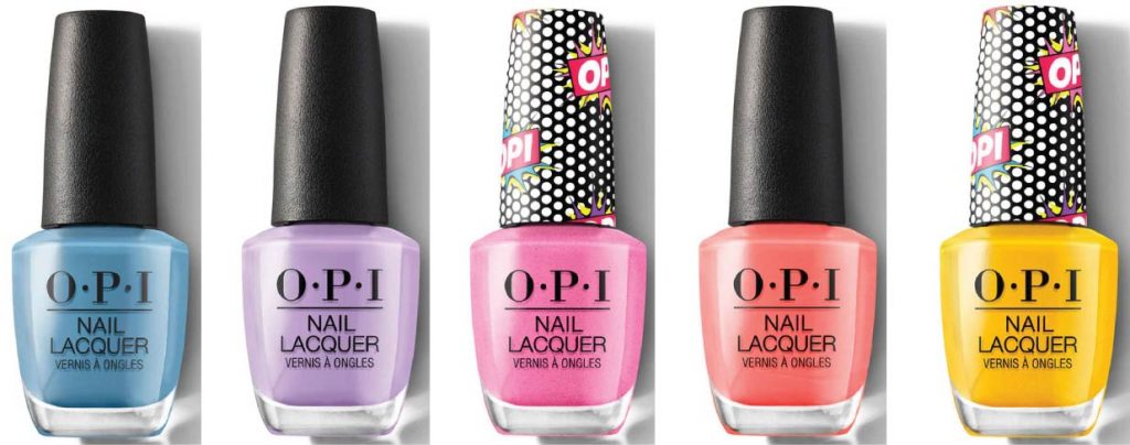 Ultimate List of Awesome Nail Polish Colors That Go Together. 143 Grabs the Unicorn by the Horn Dont Toot My Flute Pink bubbly Orange you a rock star Hate to burst your bubble https://nailhow.com/the-full-list-of-opi-nail-polish-combos/