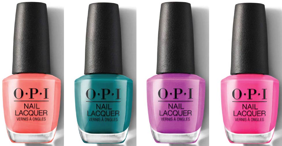 Ultimate List of Awesome Nail Polish Colors That Go Together. 119 Orange you a rock star Dance party teal dawn Positive vibes only VI Pink passes https://nailhow.com/the-full-list-of-opi-nail-polish-combos/