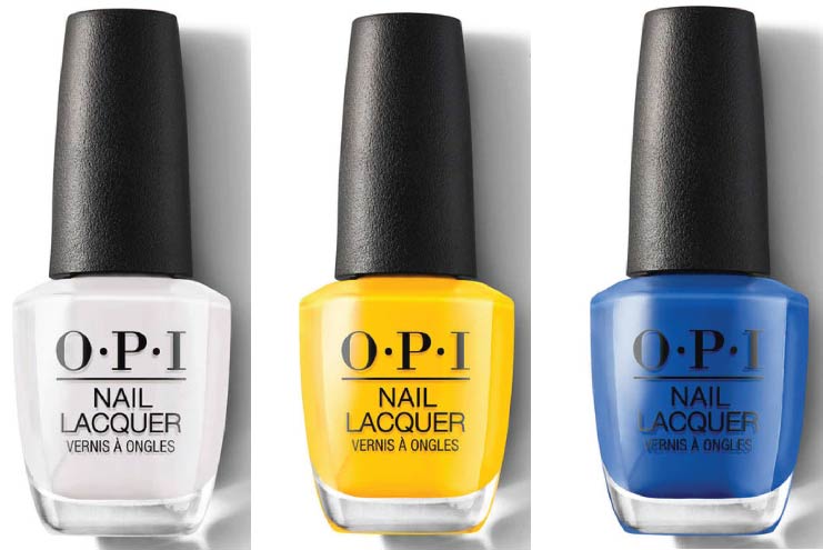 Triple Threats: Beautiful 3-Color OPI Combos That Work. 26 Suzi chases portu geese Sun sea and sand in my pants Tile art to warm your heart https://nailhow.com/3-color-opi-nail-polish-colors-that-match/