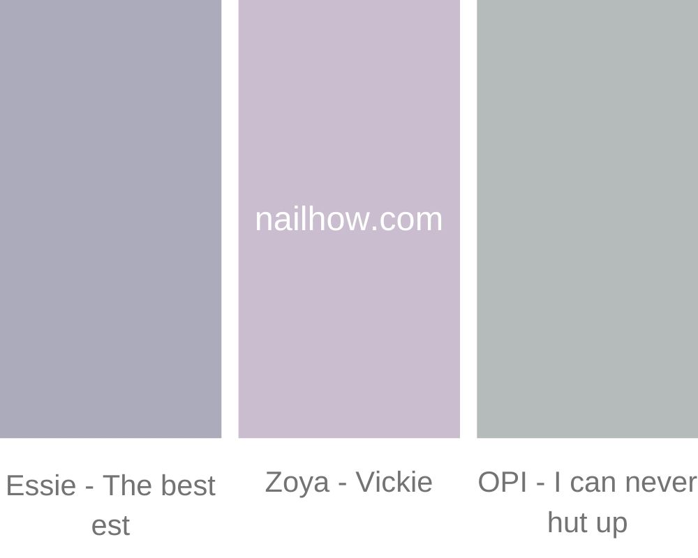 Nail Color 101: How to Choose the Best Match for Your Skin Tone 21 Essie The best est Zoya Vickie OPI I can never hut up https://nailhow.com/how-to-match-nail-polish-colors-to-your-skin-tone/