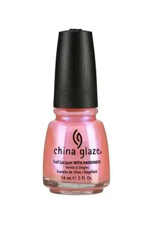 CHINA GLAZE AFTERGLOW pale sheer shimmer pink nail polish https://nailhow.com/best-pink-nail-polish-for-fair-skin/