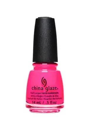 CHINA GLAZE DONT BE SEA SALTY neon pink nail polish https://nailhow.com/best-pink-nail-polish-for-fair-skin/