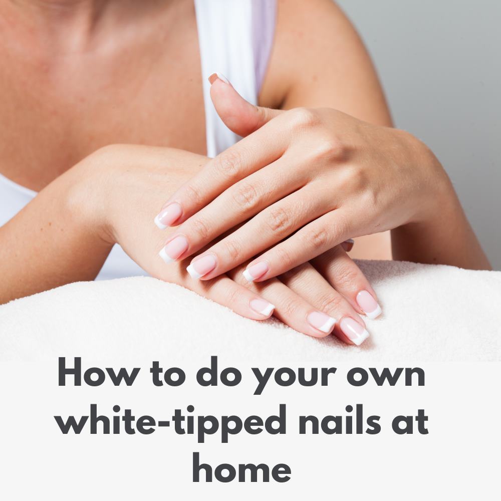 Pink and White Nails: Get Ready to Fall in Love 4 How to do your own white tipped nails at home https://nailhow.com/pink-and-white-nails/