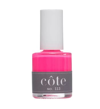 cote no 113 neon pink nail polish https://nailhow.com/best-pink-nail-polish-for-fair-skin/