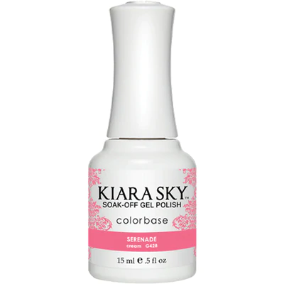 Pink Gel Polish: The Best 40 colors from Trusted Brands 19 kiarasky SERENADE bright pink gel nail polish https://nailhow.com/pink-gel-polish/