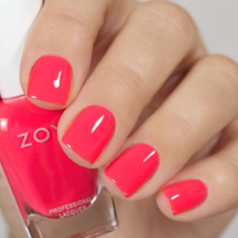 orly zelda neon pink bright bold nail polish https://nailhow.com/neon-pink-nail-polish/
