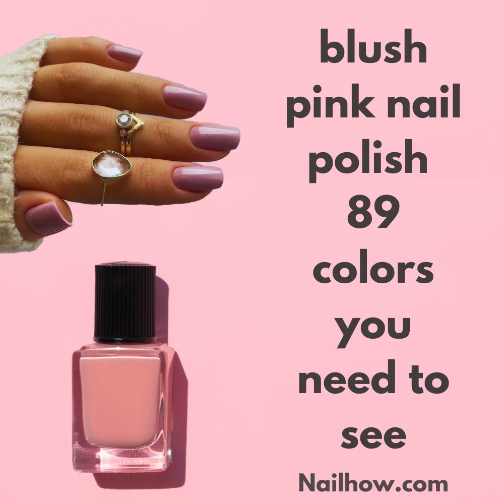 Read more about the article Blush pink nail polish: 89 beautiful colors to choose from.
