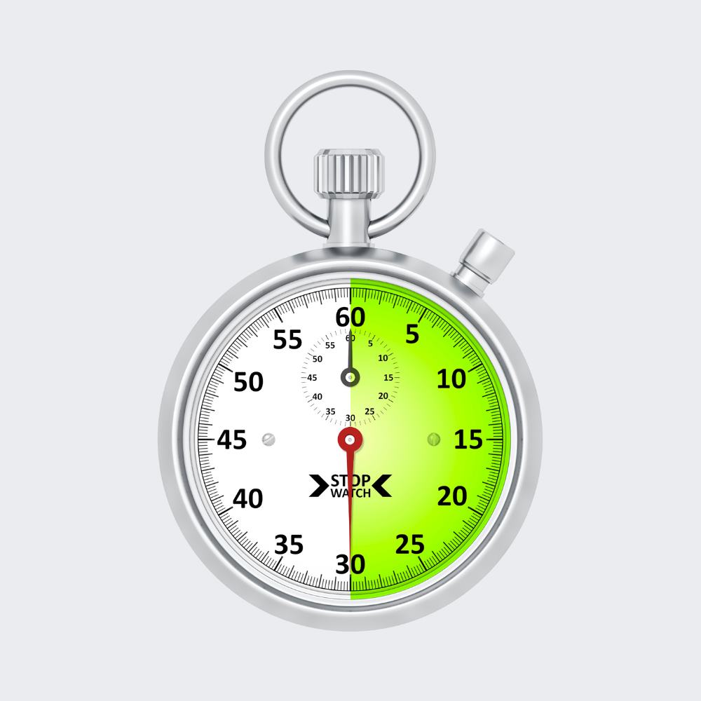 30 seconds https://nailhow.com/category/gel/