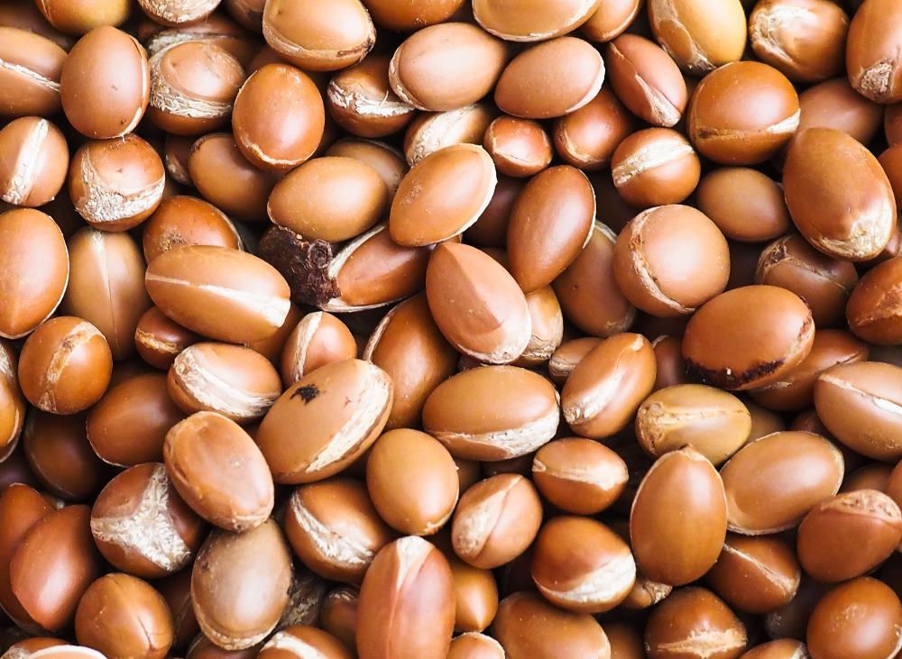 Argan Oil for Nails: Benefits of the Ultimate Moisturizer. 2 argan kernals ready to use https://nailhow.com/argan-oil-for-nails-benefits/