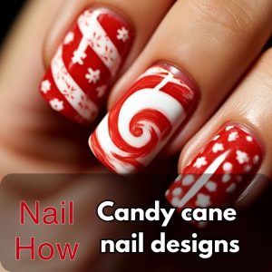 Read more about the article Sugar-Coated Chic: Sweet Candy Cane Nail Designs You’ll Love