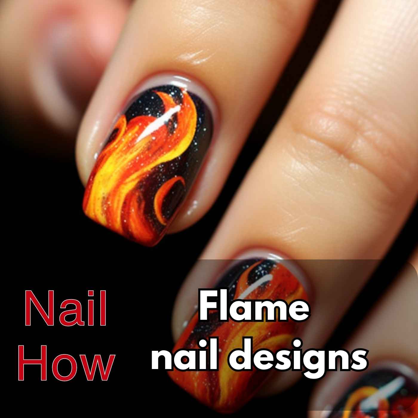 Read more about the article Nails on Fire: The Power of Flame Nail Designs