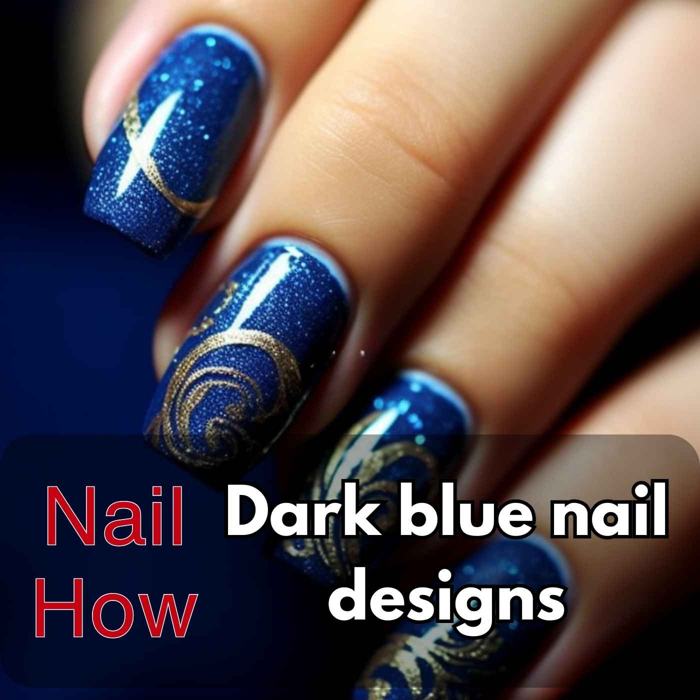Read more about the article Fun and Stunning Dark Blue Nail Designs That Wow!