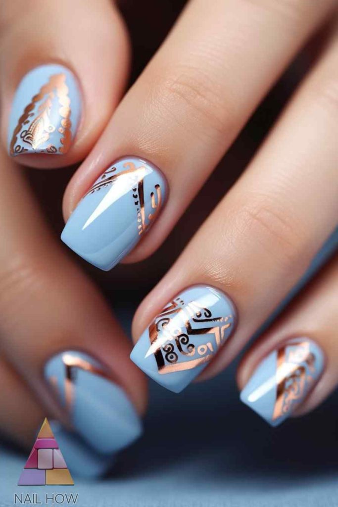 The Best Light Blue Nails with Designs 138 IMG 15 9 https://nailhow.com/the-best-light-blue-nails-with-designs/