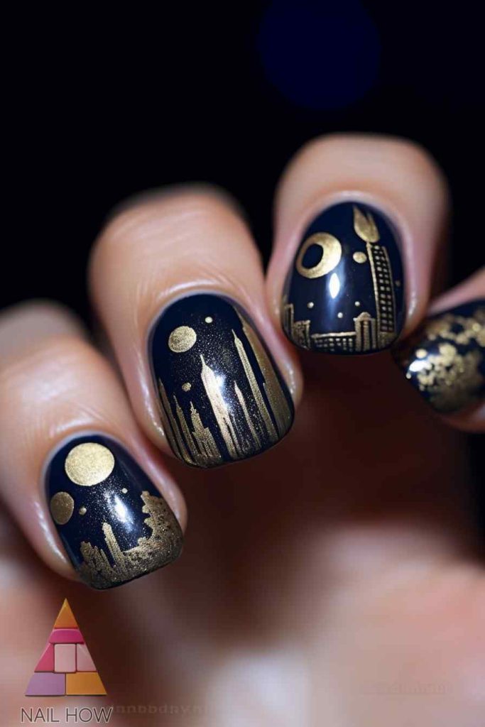 Unveil Stunning Moon Nail Designs for a Night-time Chic Look 3 IMG 18 17 https://nailhow.com/moon-nail-designs/