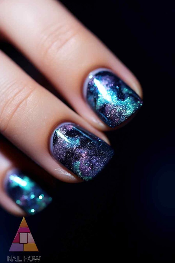 Universe at Your Fingertips: Amazing Galaxy Nail Designs 7 IMG 31 5 https://nailhow.com/amazing-galaxy-nail-designs/