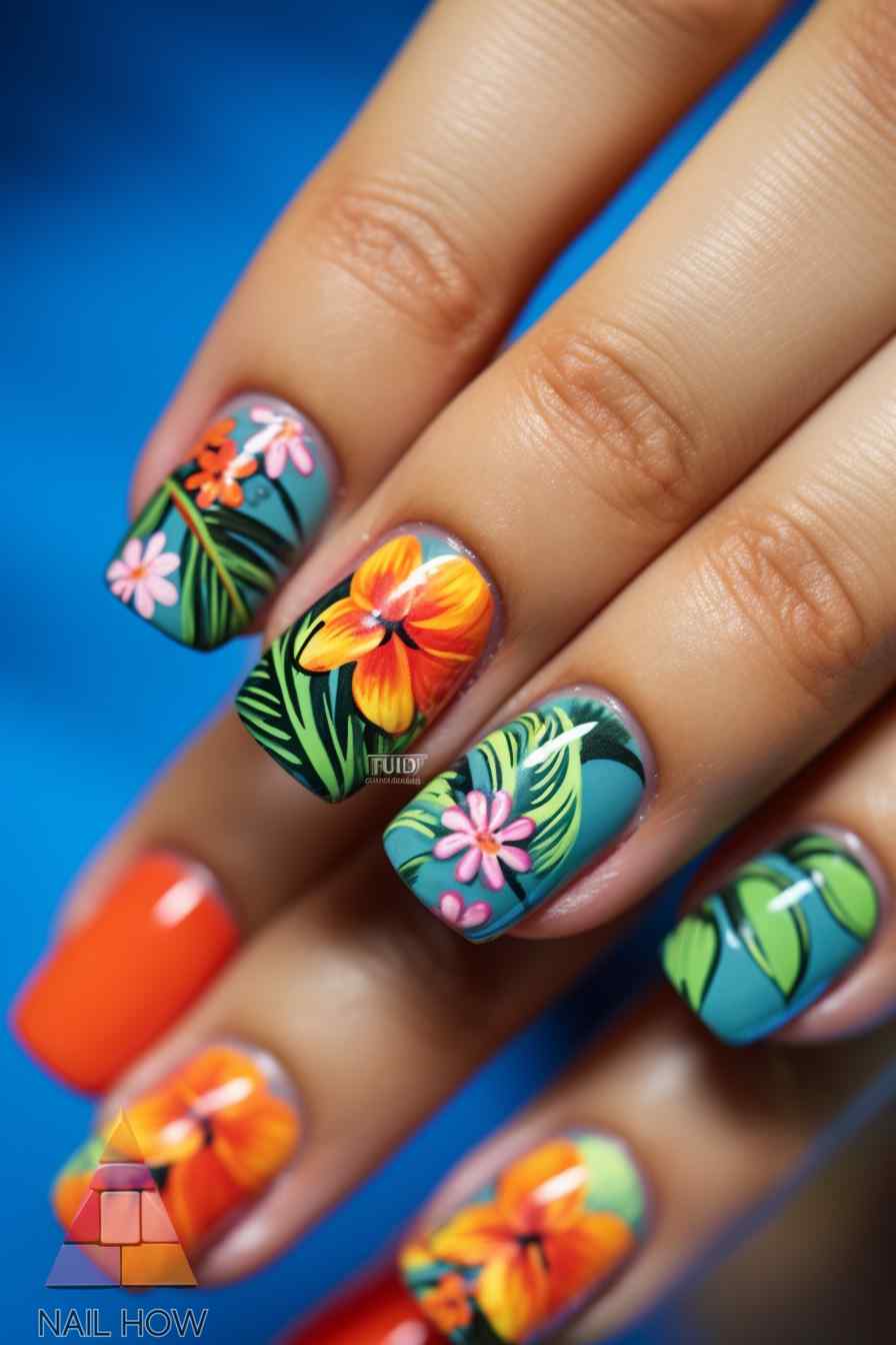 Stay Cool with the Best Summer Nail Designs of 2024 nailhow