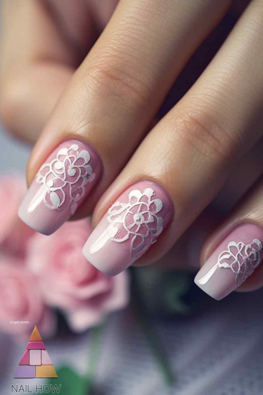Romance in Bloom: Stunning Rose Nail Art Designs to Love - nailhow