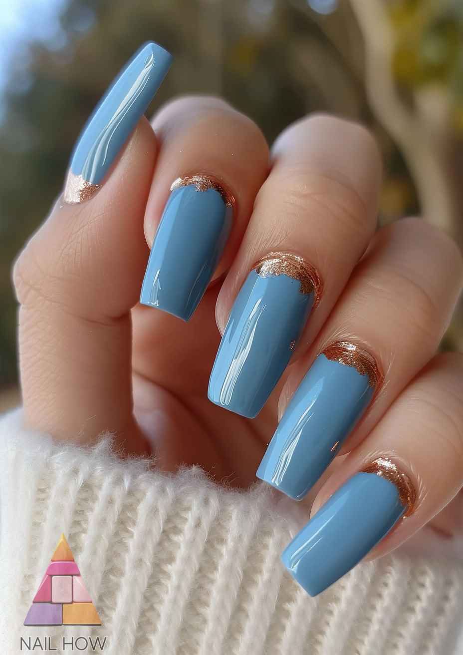 The Best Light Blue Nails with Designs 45 light blue nail designs new 51 https://nailhow.com/the-best-light-blue-nails-with-designs/