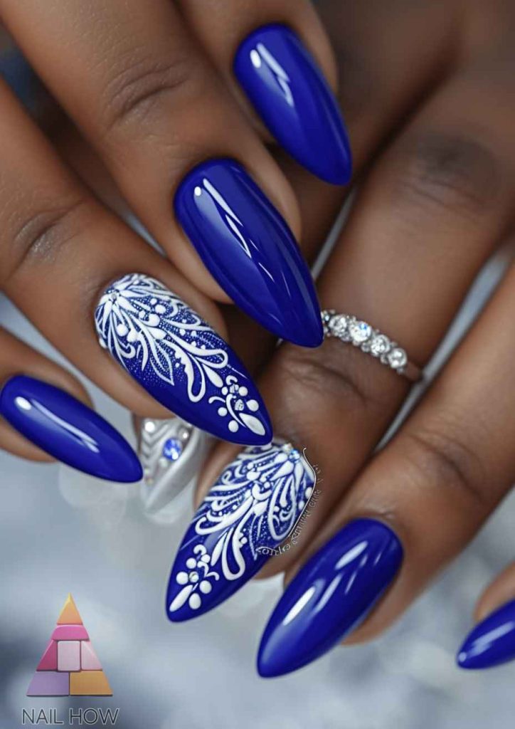 Ultimate Guide to Royal Blue Nail Designs: Boost Your Style - nailhow