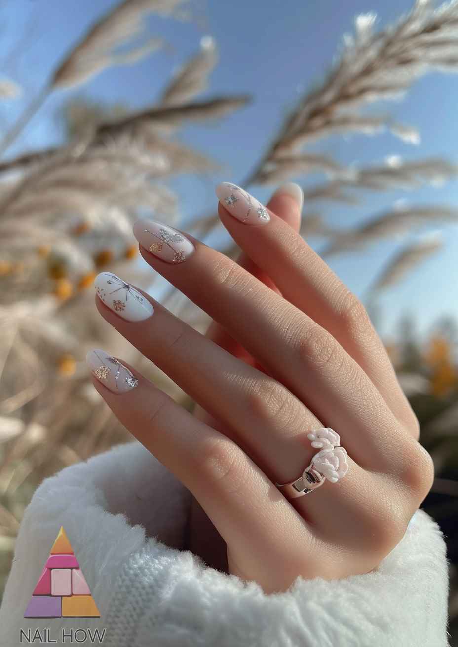 Unveiling the Charm of White Nail Designs 19 Hawaiian white nail designs 22 https://nailhow.com/white-nail-designs/