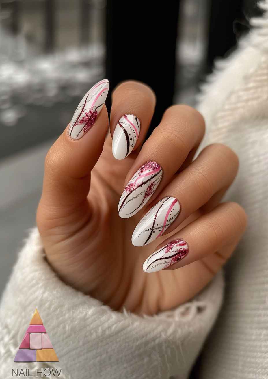 Unveiling the Charm of White Nail Designs 75 Hawaiian white nail designs 77 https://nailhow.com/white-nail-designs/