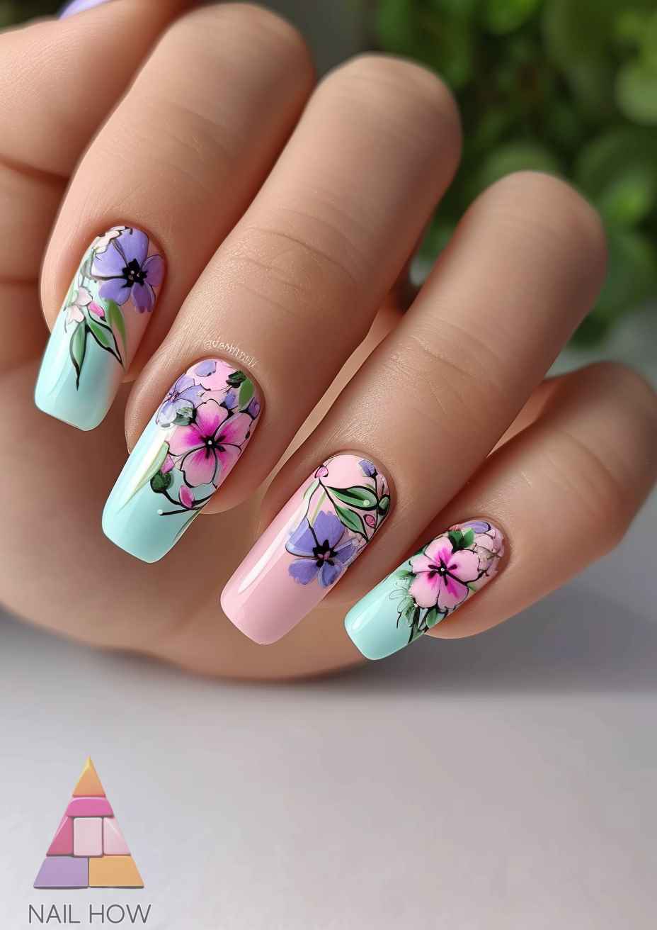Spring 2025 Nails: The Ultimate Guide to Fresh Trends and Styles 172 spring nails 111 https://nailhow.com/spring-2024-nails/
