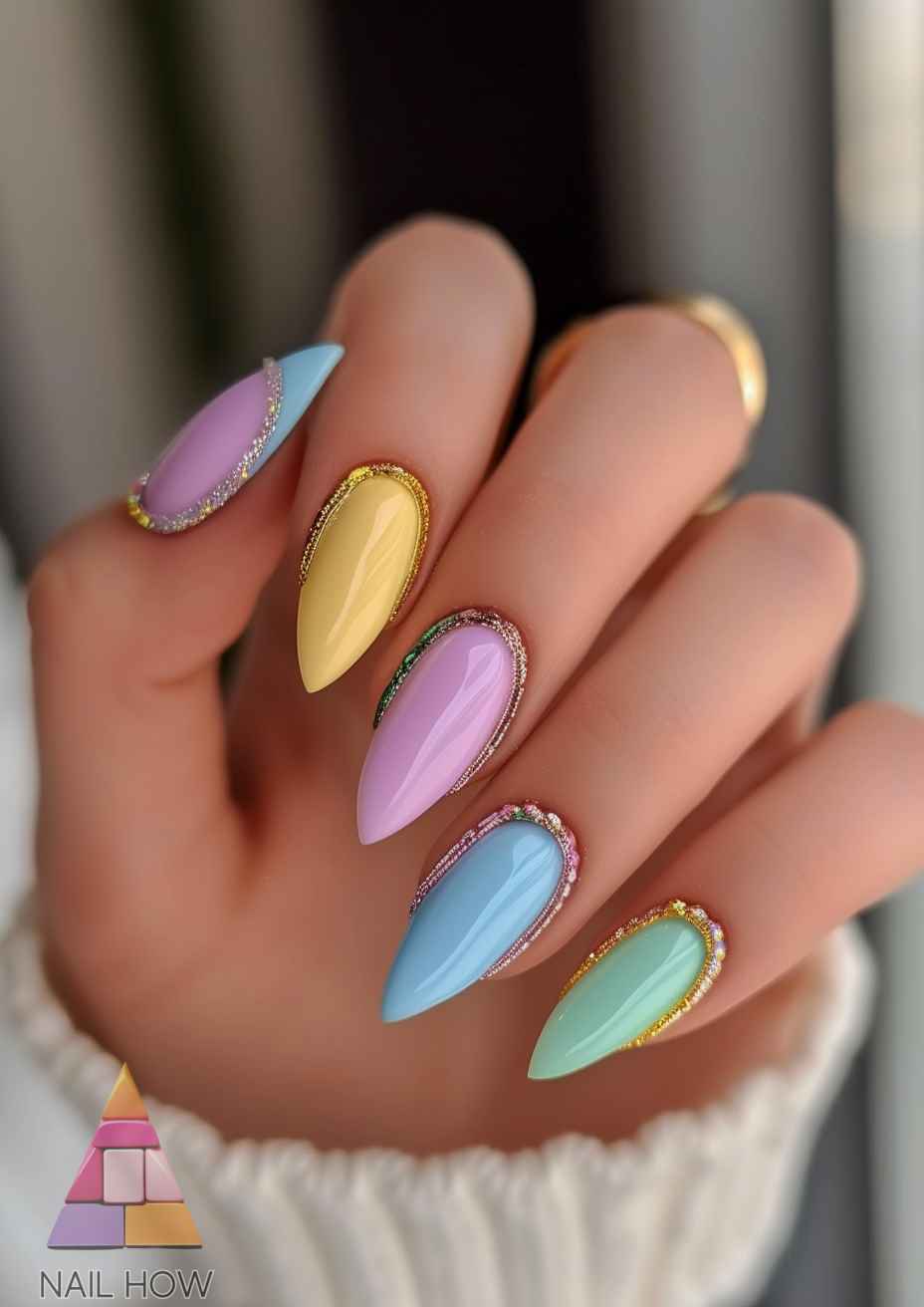 Spring 2025 Nails: The Ultimate Guide to Fresh Trends and Styles 176 spring nails 125 https://nailhow.com/spring-2024-nails/