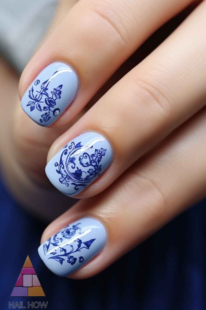 Beach Bliss Unleashed: Dive into 2024's Stunning Nail Art Trends! 471 beach nail design 428 https://nailhow.com/beach-nail-art-trends/
