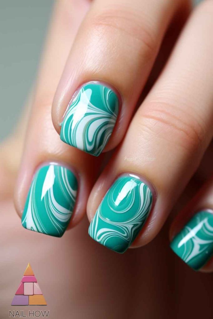 Beach Bliss Unleashed: Dive into 2024's Stunning Nail Art Trends! 623 beach nail design 590 https://nailhow.com/beach-nail-art-trends/
