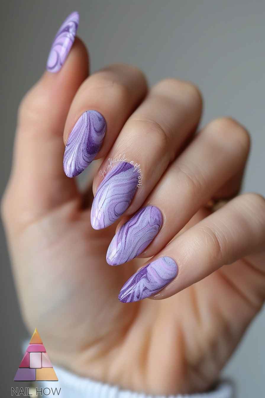 Purple Majesty: Unveiling the 2024 Trends in Lavish Purple Nail Art 250 purple nail design 268 https://nailhow.com/purple-nail-art/