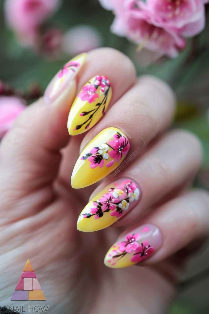Spring at Your Fingertips: Exploring the Art and Elegance of Cherry Blossom Nail Designs 151 Cherry blossom Nail Designs 158 https://nailhow.com/cherry-blossom-nail-designs/