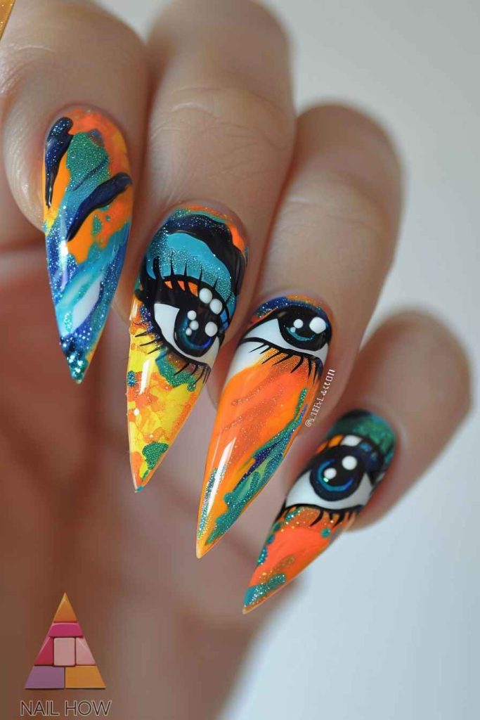 Goddess Nail Designs: Divine Manicures to Channel Your Inner Deity 107 Goddessl Nail Designs 120 https://nailhow.com/goddess-nail-designs/