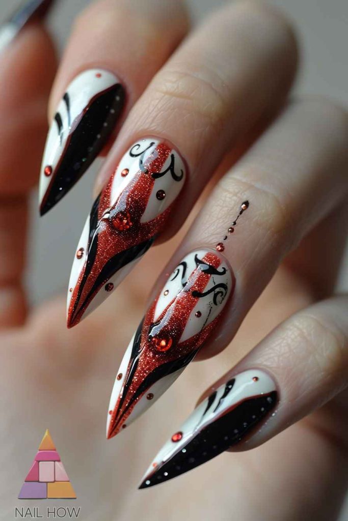 Goddess Nail Designs: Divine Manicures to Channel Your Inner Deity 56 Goddessl Nail Designs 58 https://nailhow.com/goddess-nail-designs/