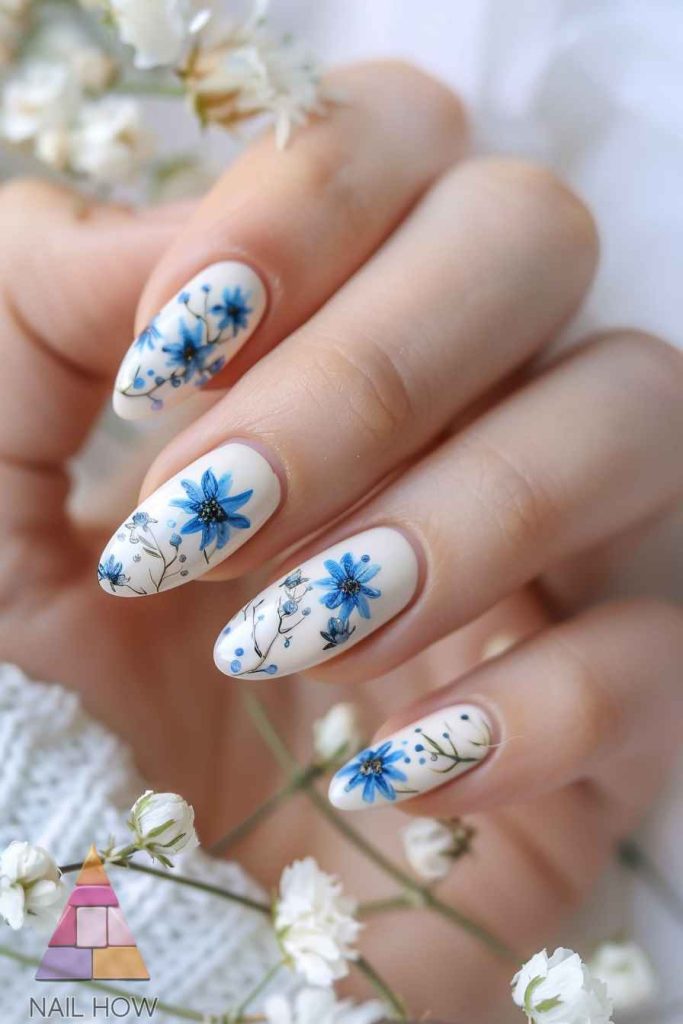Floral Nail Designs: A Blossoming Trend for All Seasons 15 floral Nail Designs 9 https://nailhow.com/floral-nail-designs/