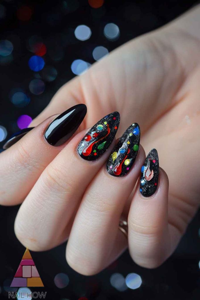 Halloween Nail Art Extravaganza: From Spooky to Sophisticated 34 halloween nails 43 https://nailhow.com/halloween-nail-art/