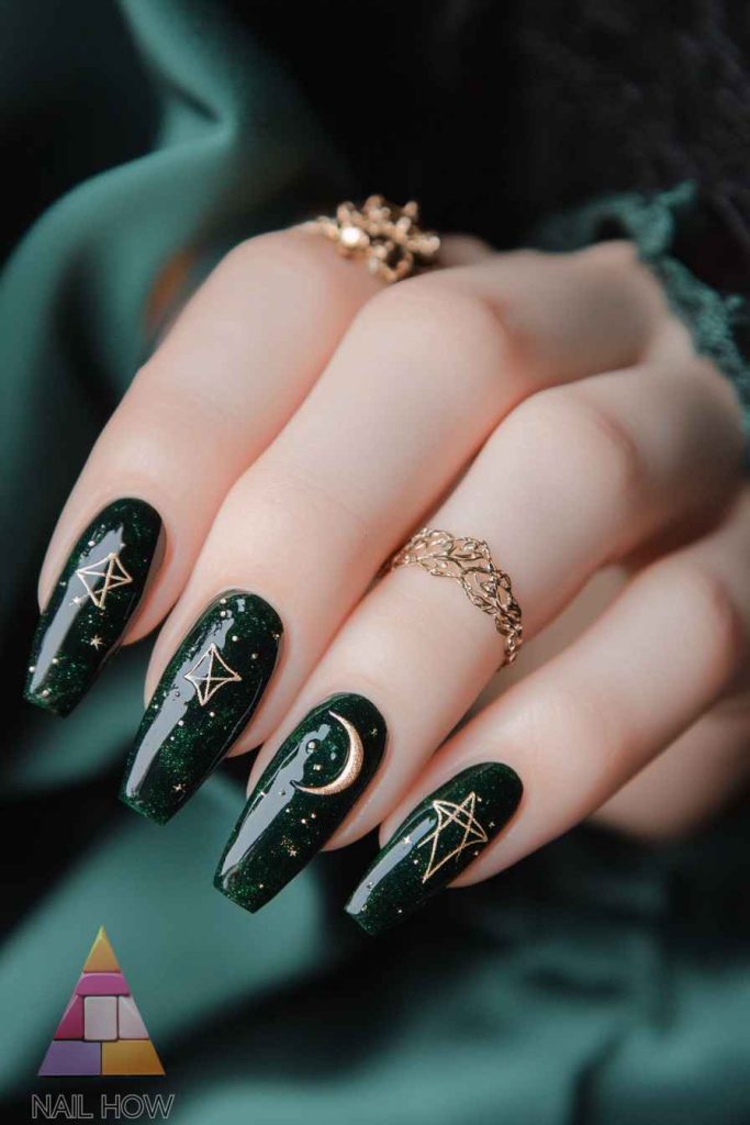 Green Halloween Nails: A Spooky-Chic Guide for Fashionistas 38 green halloween nails 31 https://nailhow.com/green-halloween-nails/