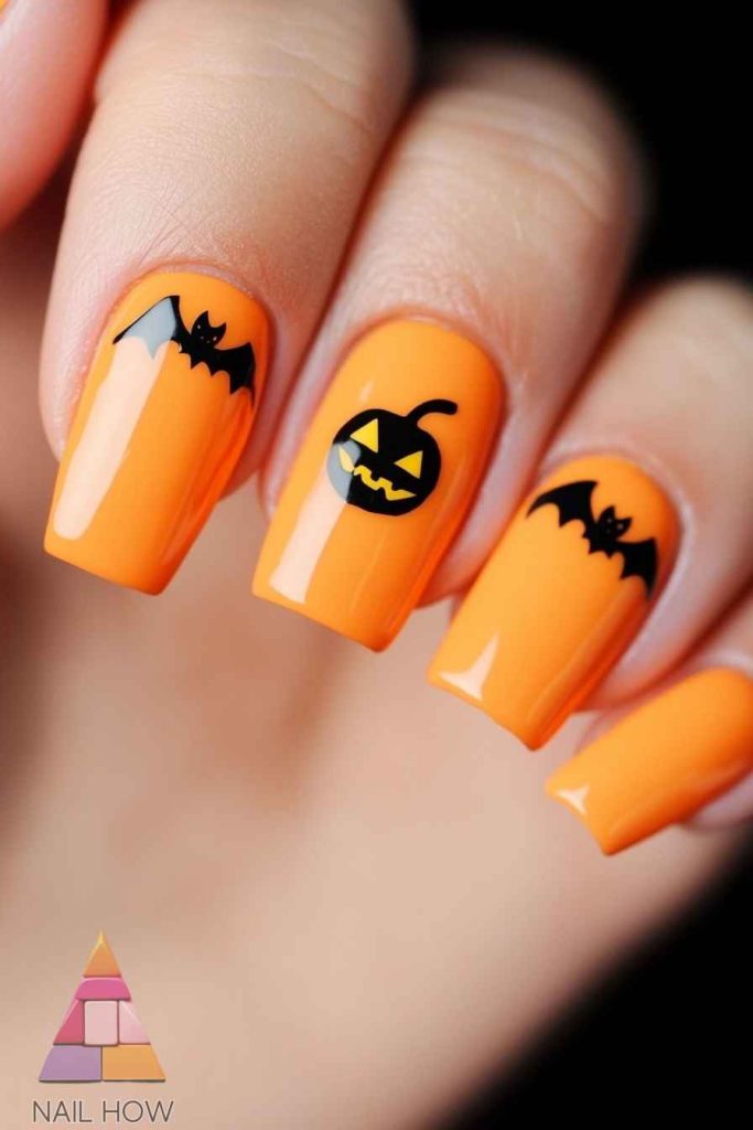 Welcome to the Effortless Elegance of Simple Halloween Nails! 86 simple halloween nails 92 https://nailhow.com/welcome-to-the-effortless-elegance-of-simple-halloween-nails/