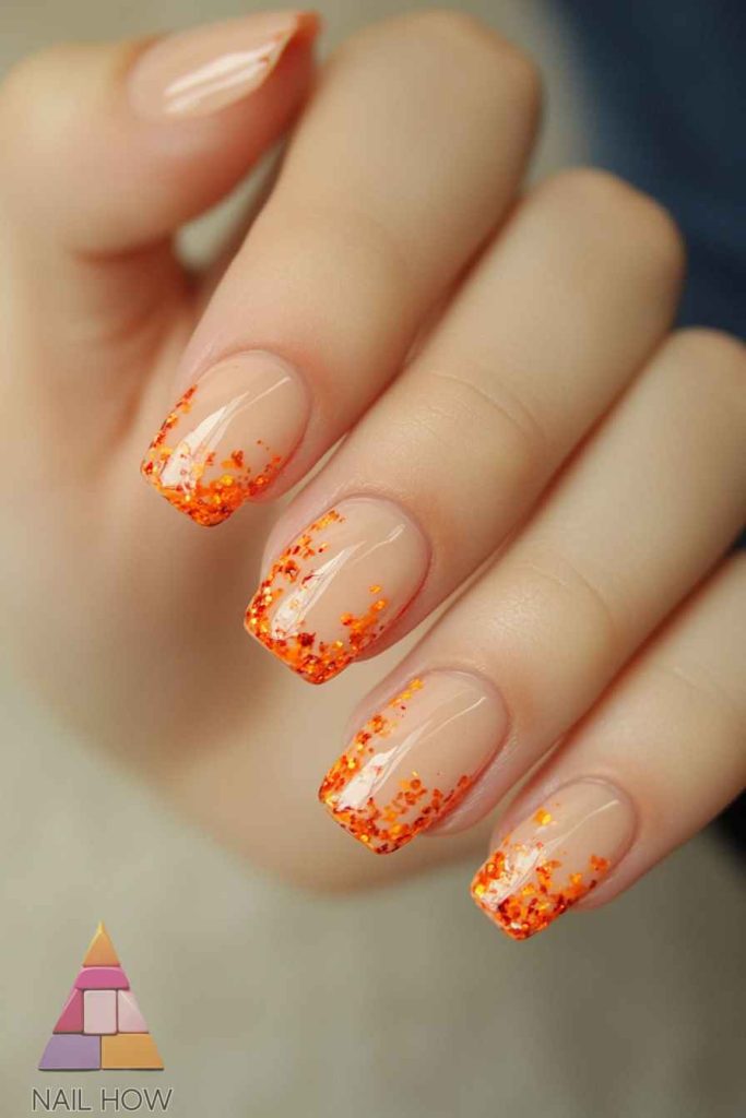 Stunning Thanksgiving Nails to Feast Your Eyes On 38 thanks giving nails 31 https://nailhow.com/thanksgiving-nails/