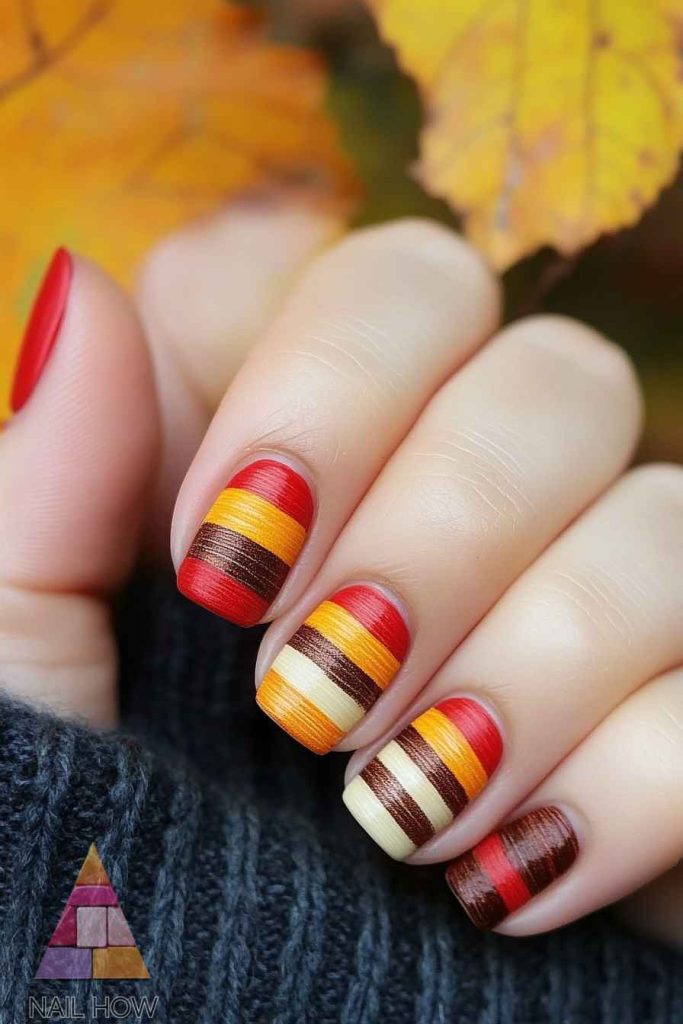 Stunning Thanksgiving Nails to Feast Your Eyes On 80 thanks giving nails 80 https://nailhow.com/thanksgiving-nails/