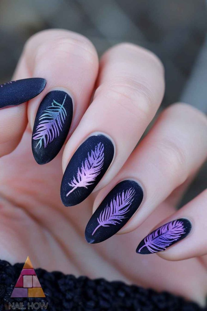 Enchanting Witchy Nails: Unleash Your Inner Sorceress 12 witchy nails 131 https://nailhow.com/witchy-nails/