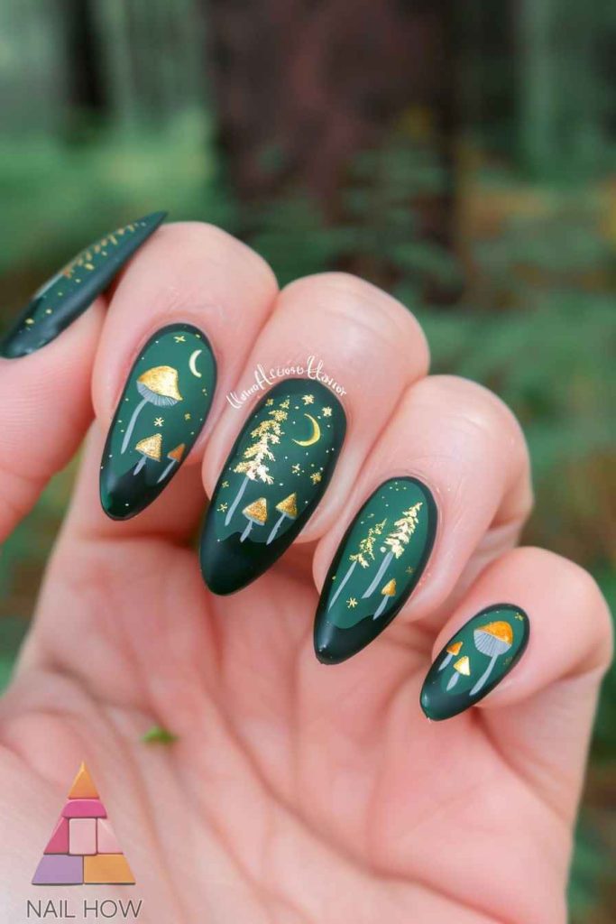 Enchanting Witchy Nails: Unleash Your Inner Sorceress 23 witchy nails 155 https://nailhow.com/witchy-nails/